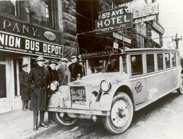 Greyhound Bus, circa 1922